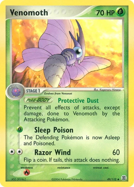 Venomoth card image