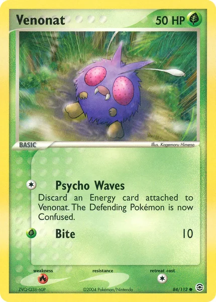 Venonat card image