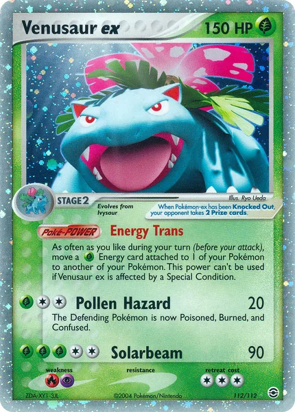 Venusaur EX card image
