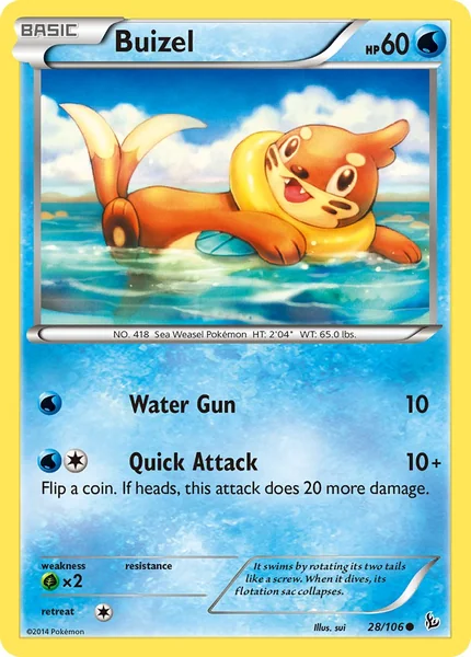 Buizel card image