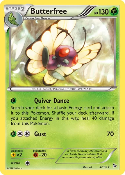 Butterfree card image