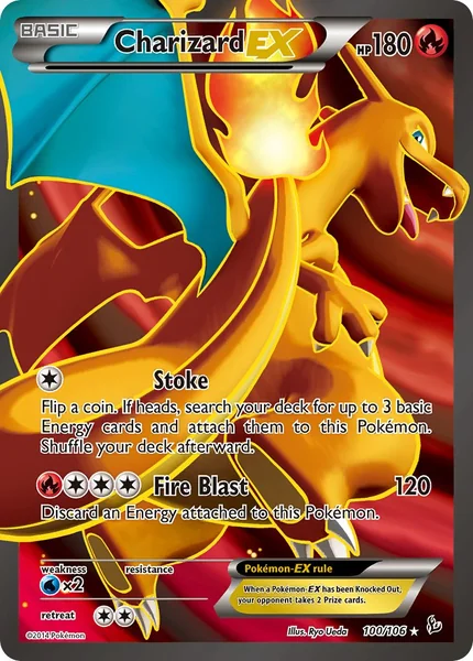 Charizard EX card image