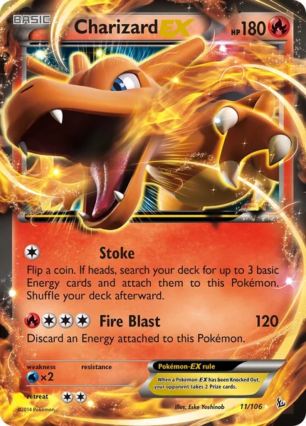 Charizard EX card image