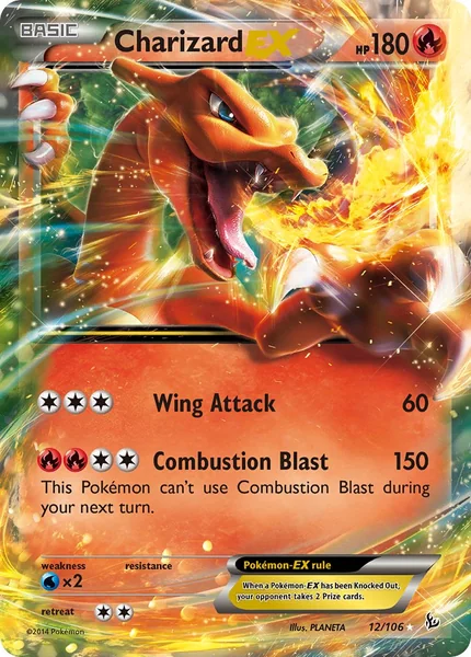 Charizard EX card image