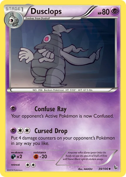 Dusclops card image