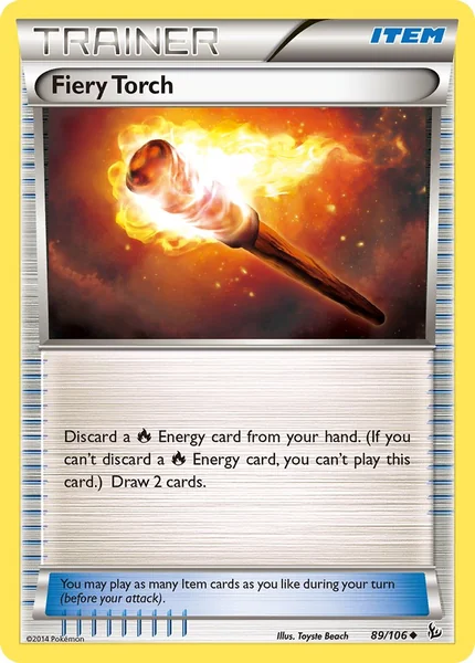Fiery Torch card image