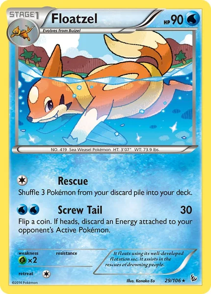 Floatzel card image