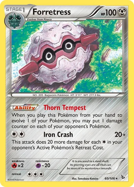 Forretress card image