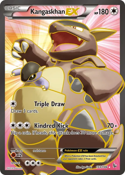 Kangaskhan EX card image