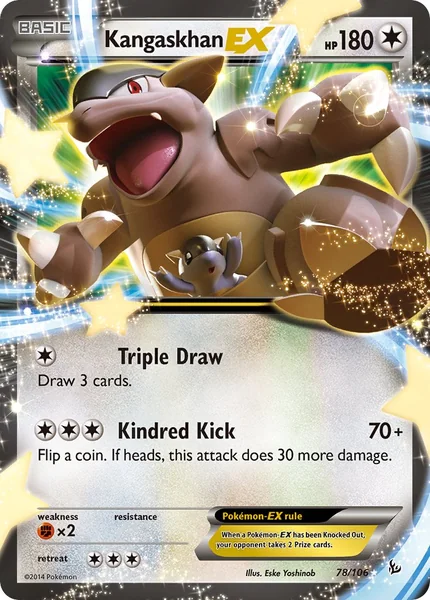 Kangaskhan EX card image