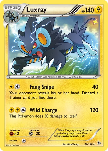 Luxray card image