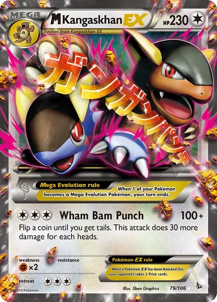M Kangaskhan EX card image