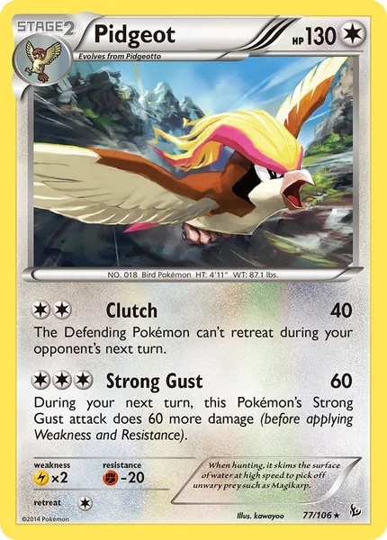 Pidgeot card image