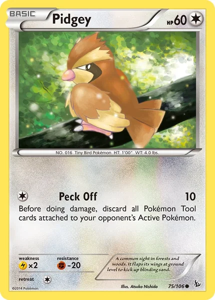 Pidgey card image