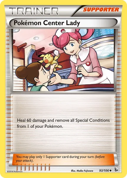 Pokemon Center Lady card image