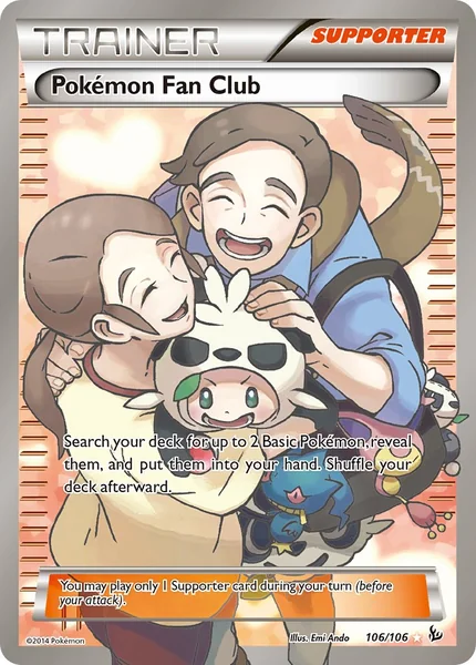 Pokemon Fan Club card image