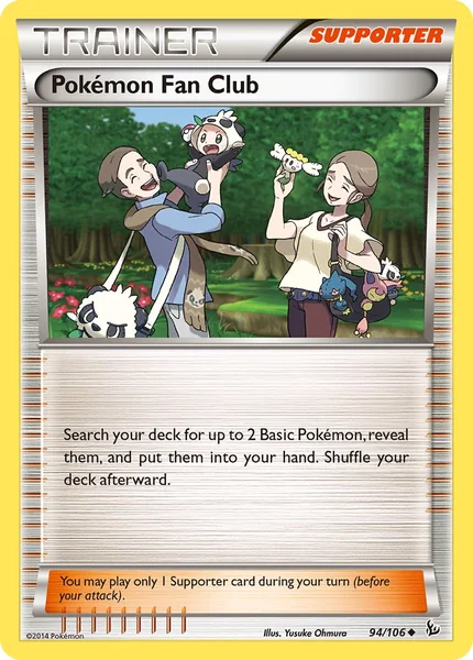 Pokemon Fan Club card image