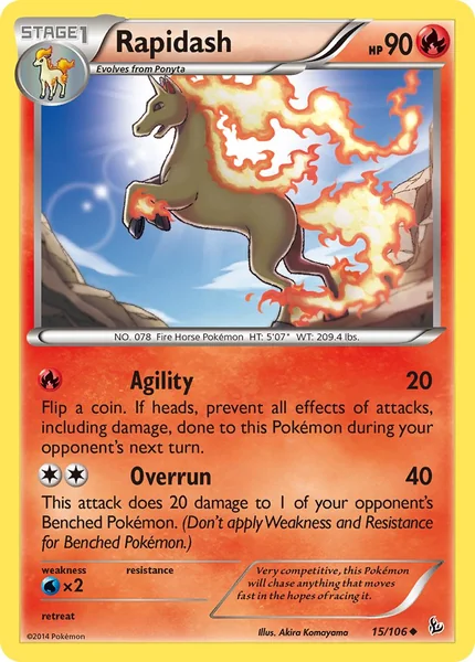 Rapidash card image