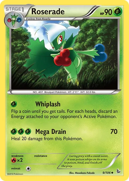 Roserade card image