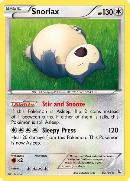 Snorlax card image
