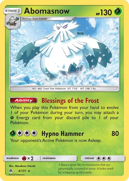 Abomasnow card image