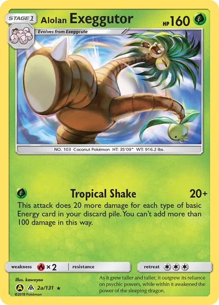 Alolan Exeggutor card image