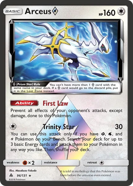 Arceus card image