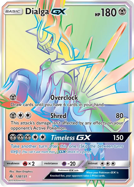 Dialga GX card image