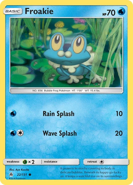 Froakie card image