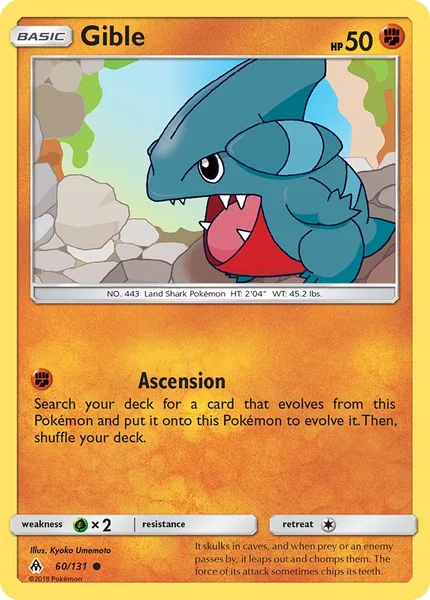 Gible card image