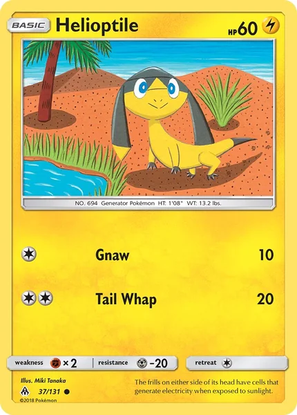 Helioptile card image