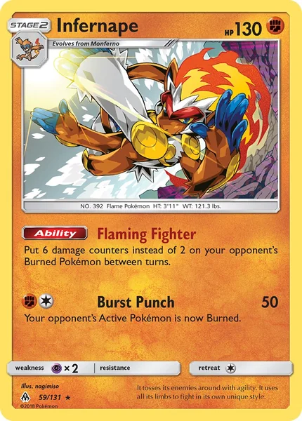 Infernape card image