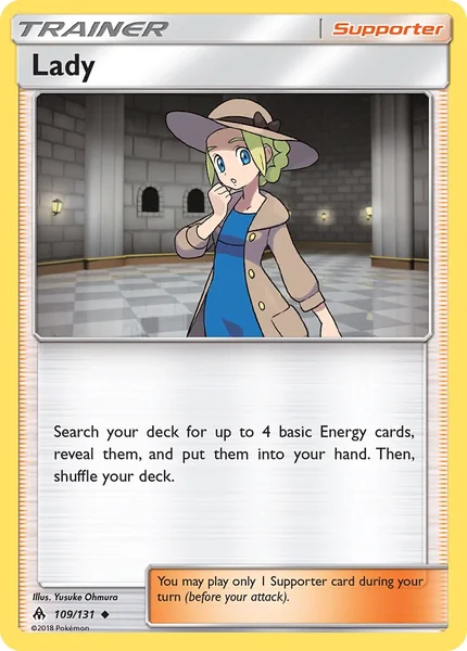 Lady card image
