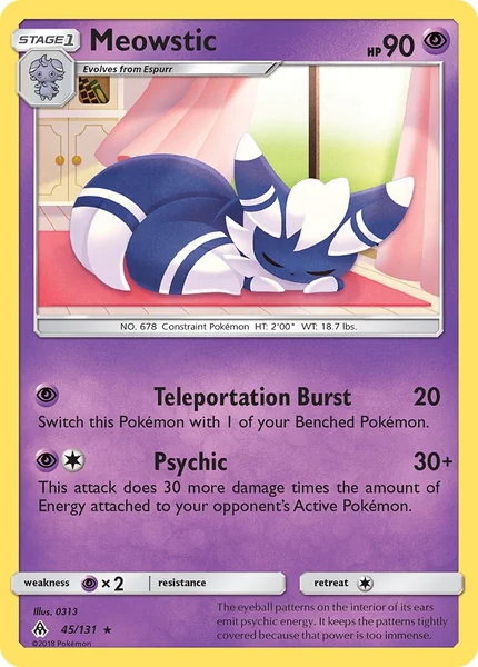 Meowstic card image