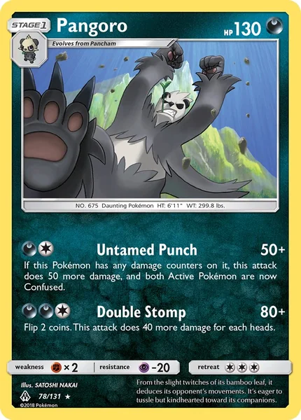 Pangoro card image