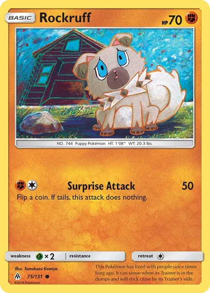 Rockruff card image