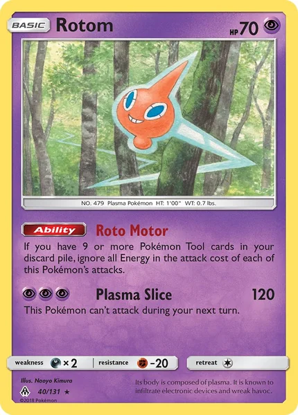 Rotom card image