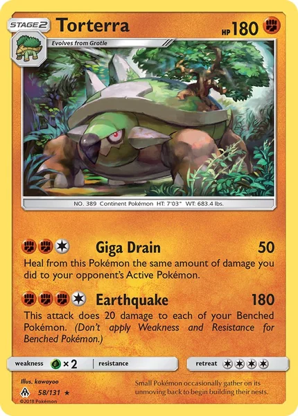 Torterra card image