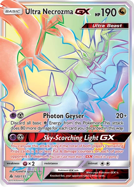 Ultra Necrozma-GX card image