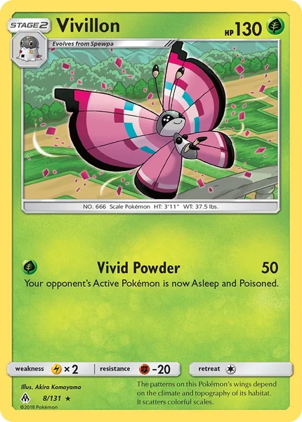 Vivillon card image