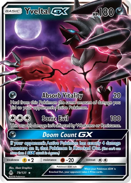 Yveltal-GX card image