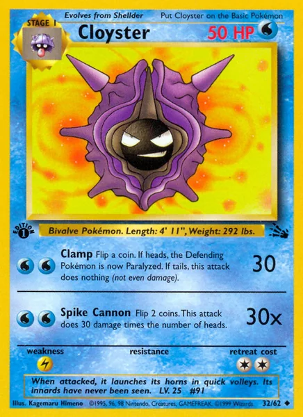 Cloyster card image