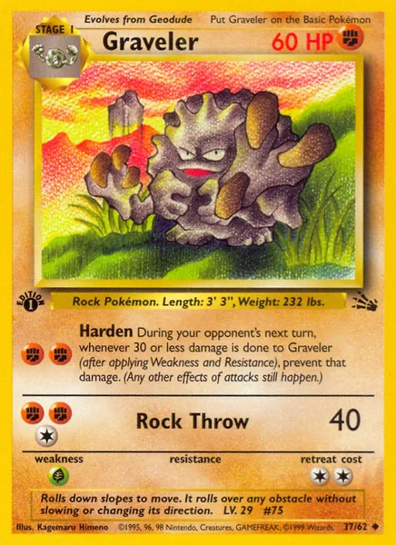 Graveler card image