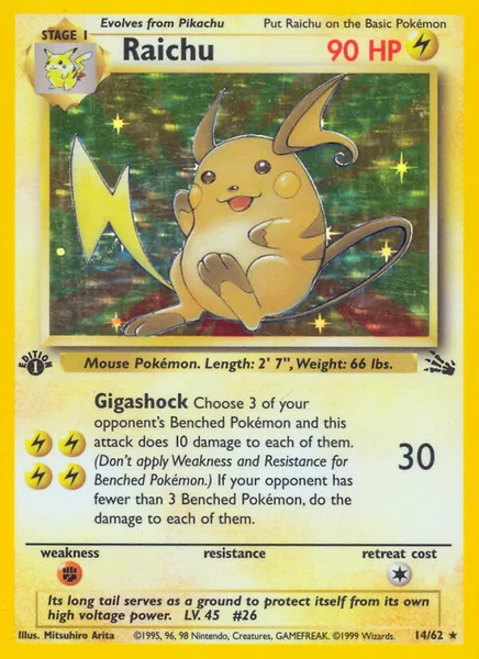 Raichu card image