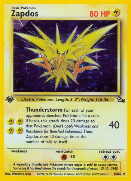 Zapdos card image