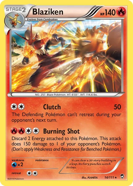 Blaziken card image