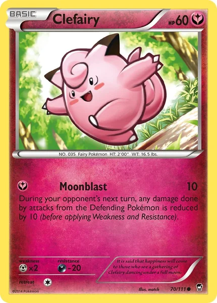 Clefairy card image