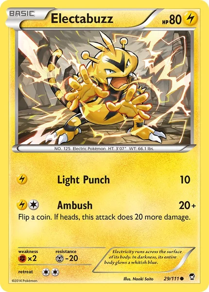 Electabuzz card image