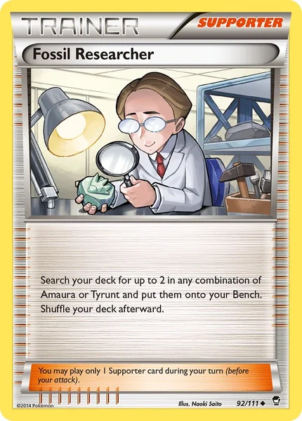 Fossil Researcher card image
