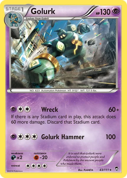 Golurk card image